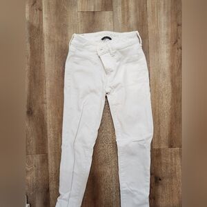 American Eagle white skinny jeans